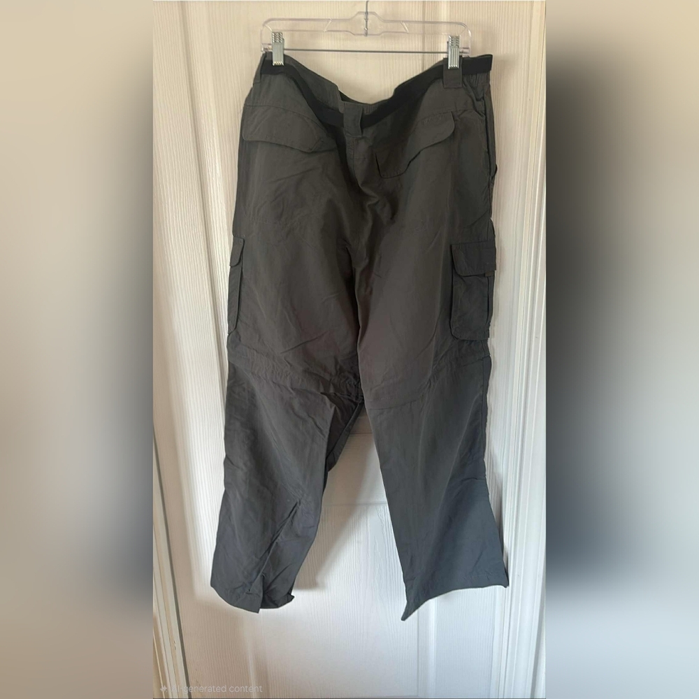 Pacific Trail Men's Dark Gray Cargo Pants Hiking Gorepcore